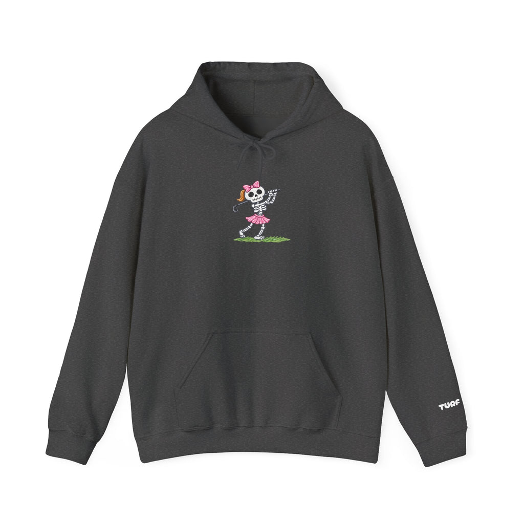Golfing Skeleton  Hoodie – Cute Gothic Golf Pullover