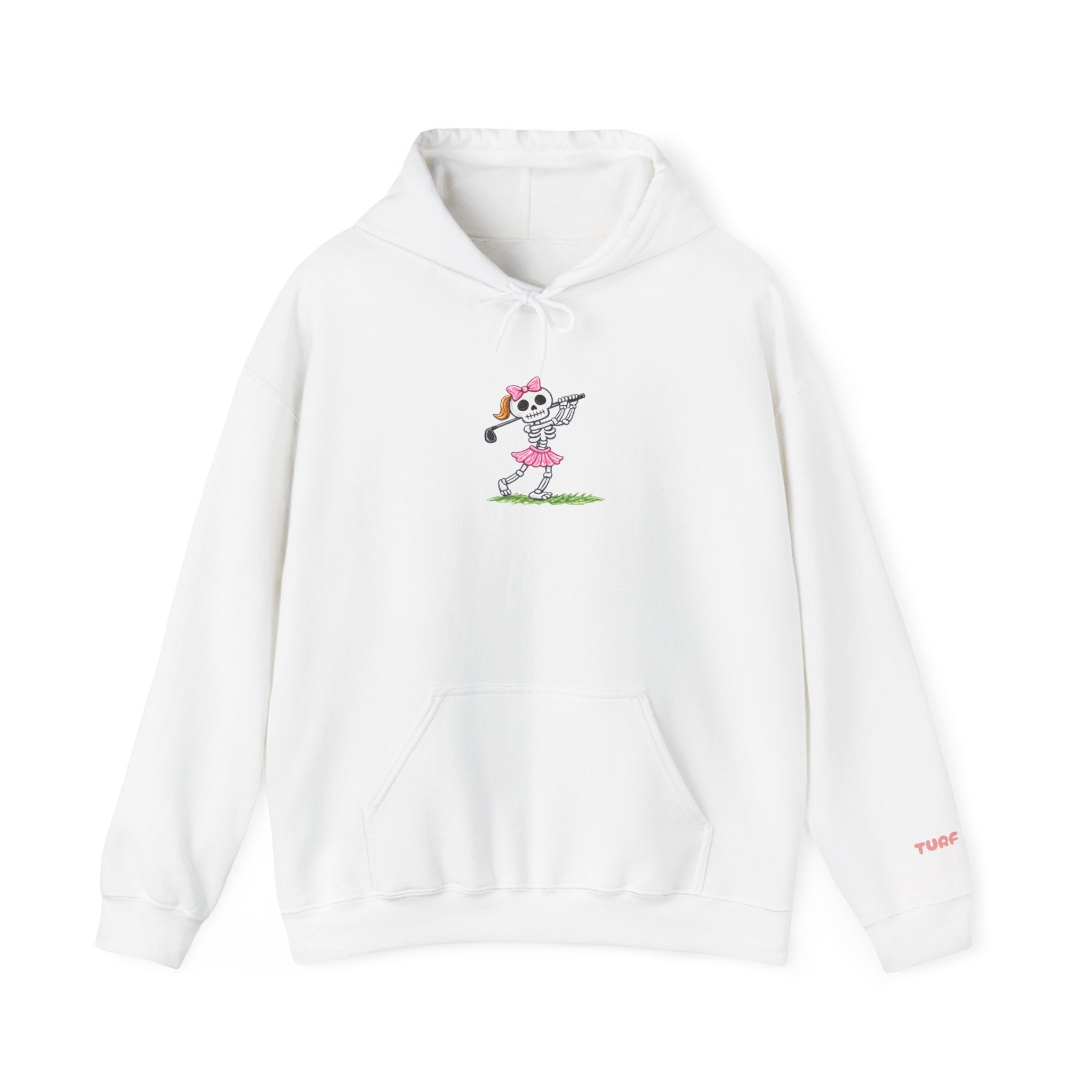 Golfing Skeleton  Hoodie – Cute Gothic Golf Pullover