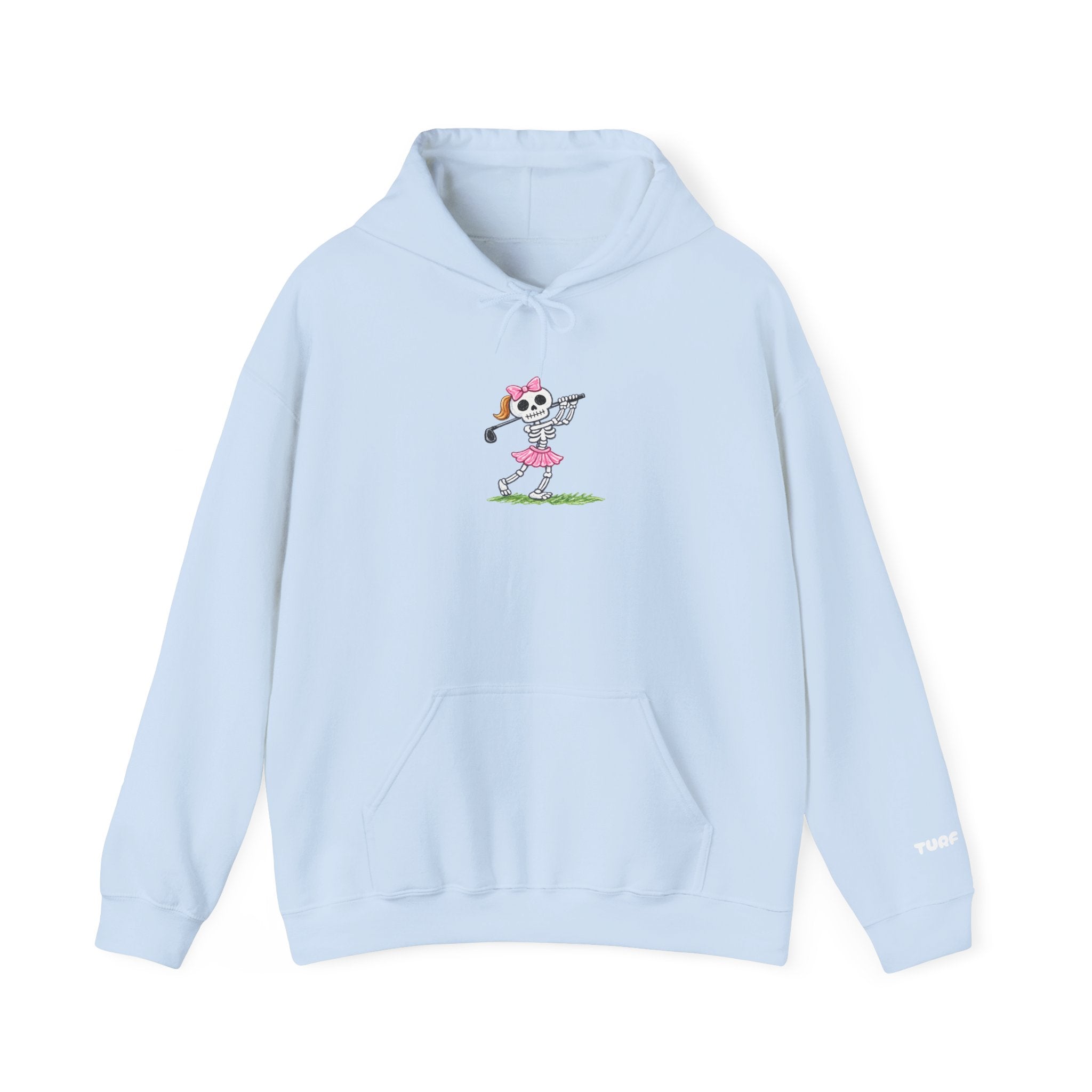 Golfing Skeleton  Hoodie – Cute Gothic Golf Pullover