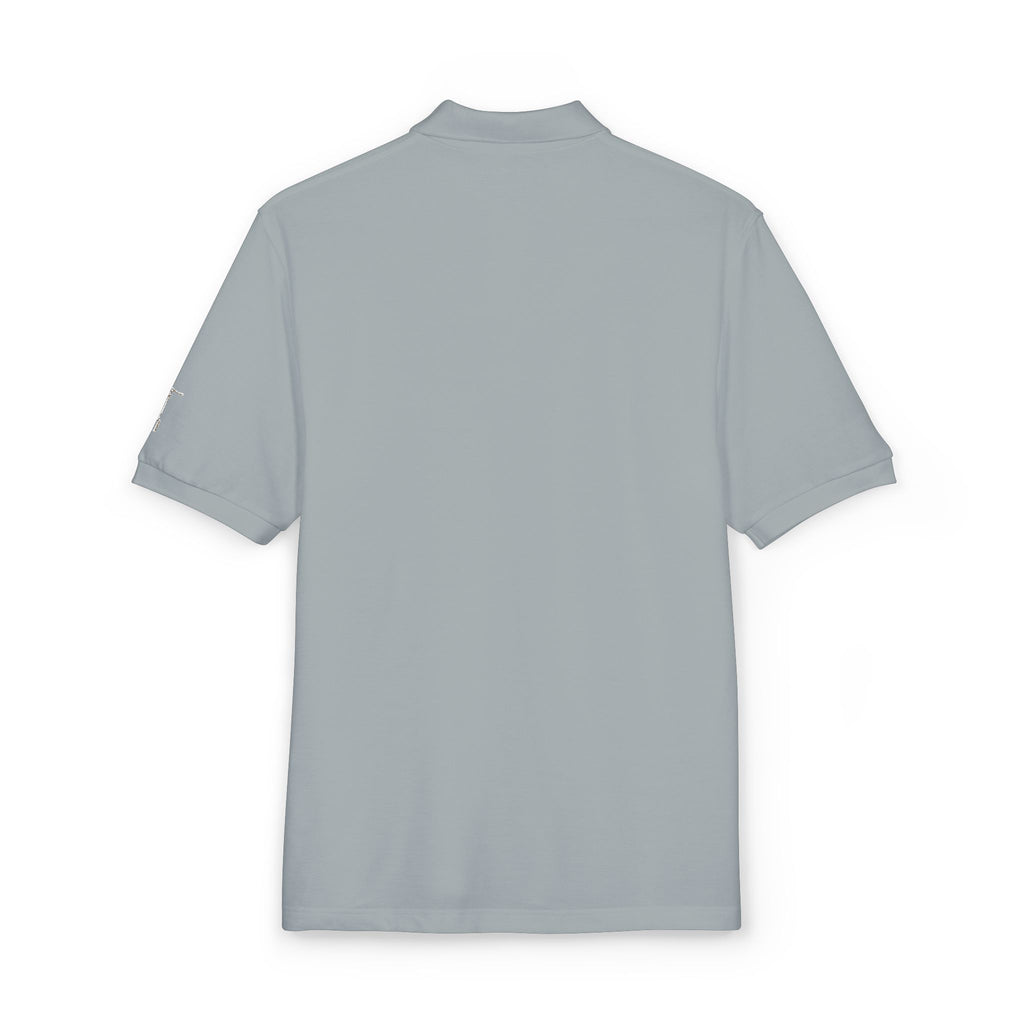 Embroidered 'Turf Scum' Polo Shirt