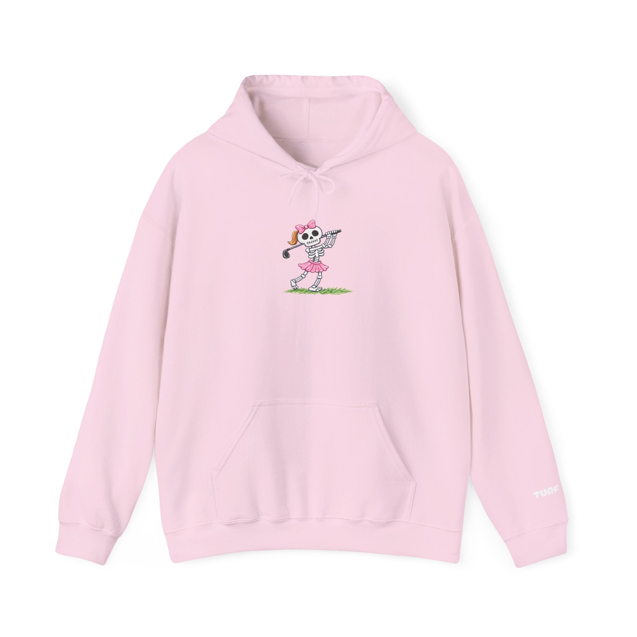 Golfing Skeleton  Hoodie – Cute Gothic Golf Pullover