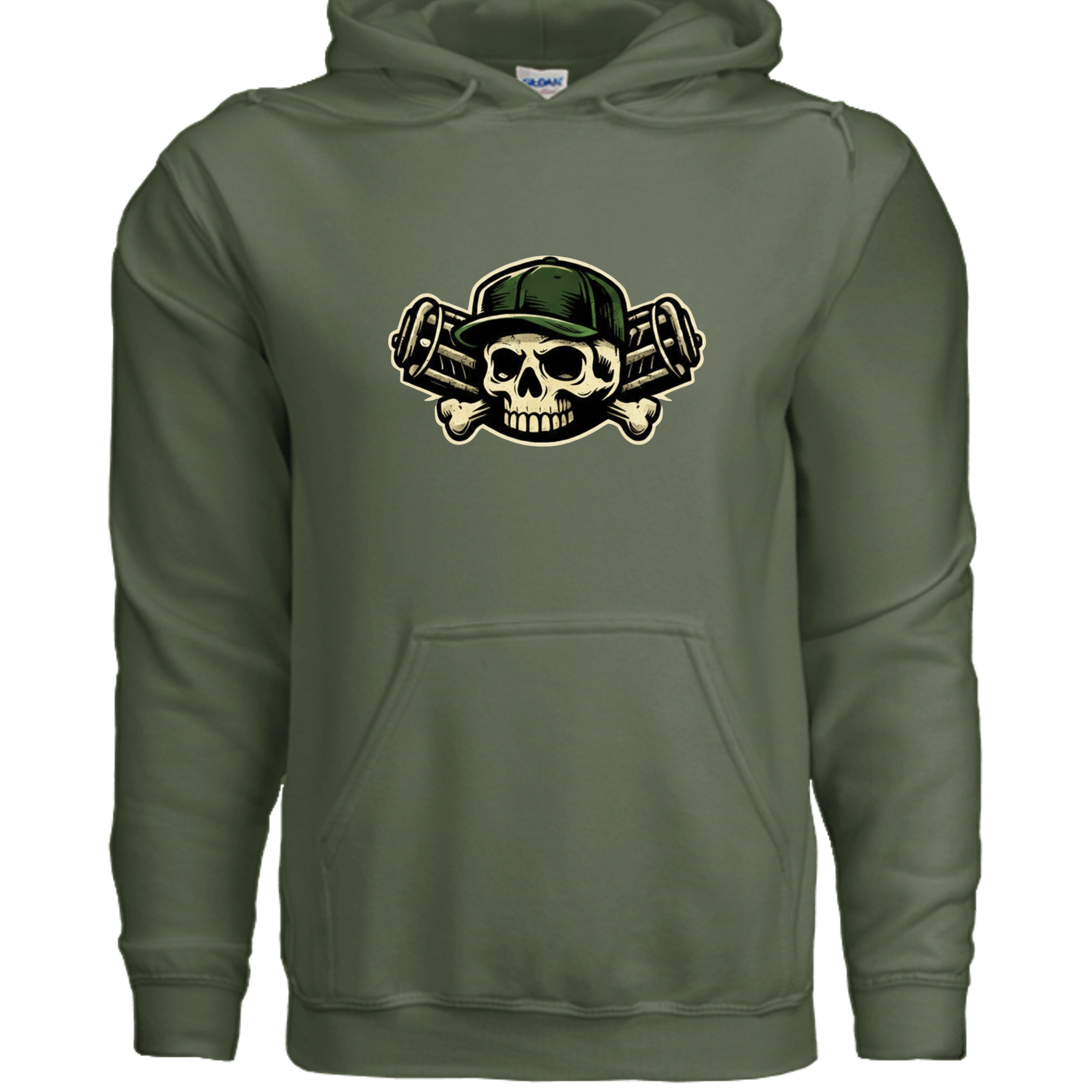 MILITARY GREEN - G185 - FRONT