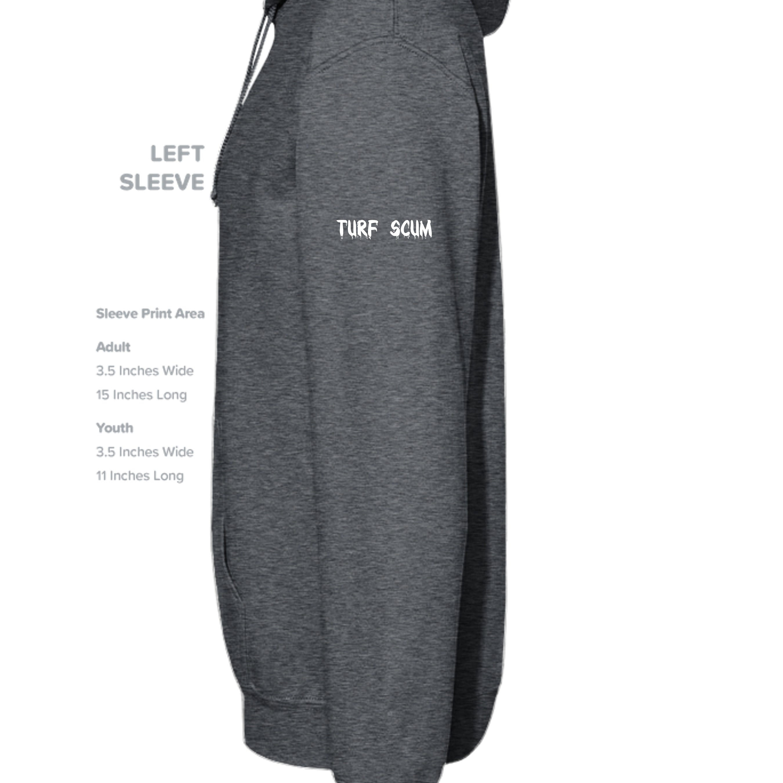 DARK HEATHER - G185 - SLEEVE_LEFT