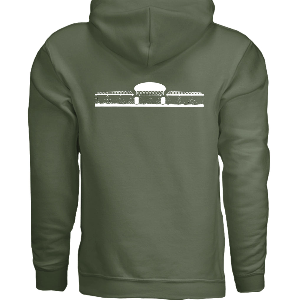 MILITARY GREEN - G185 - BACK
