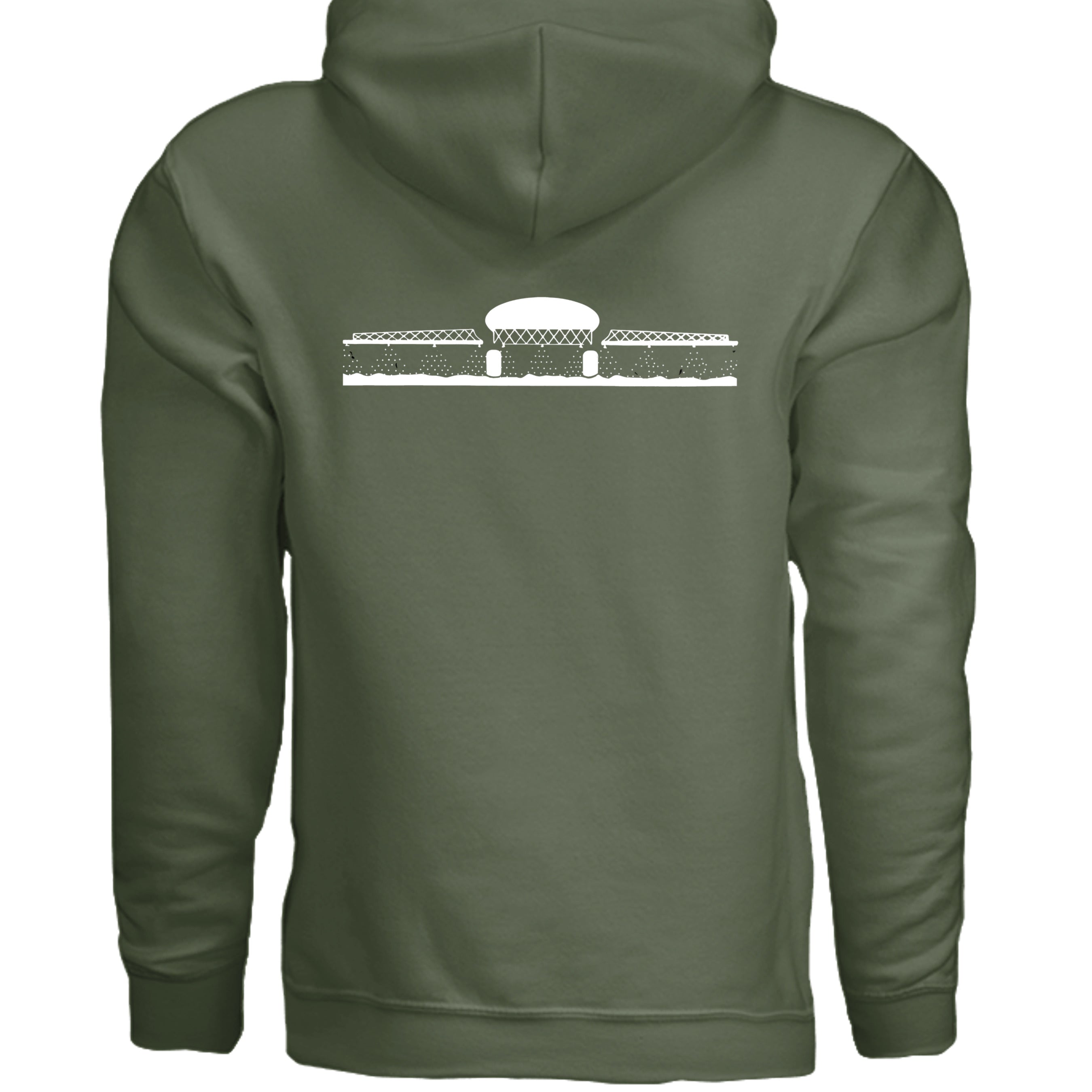 MILITARY GREEN - G185 - BACK