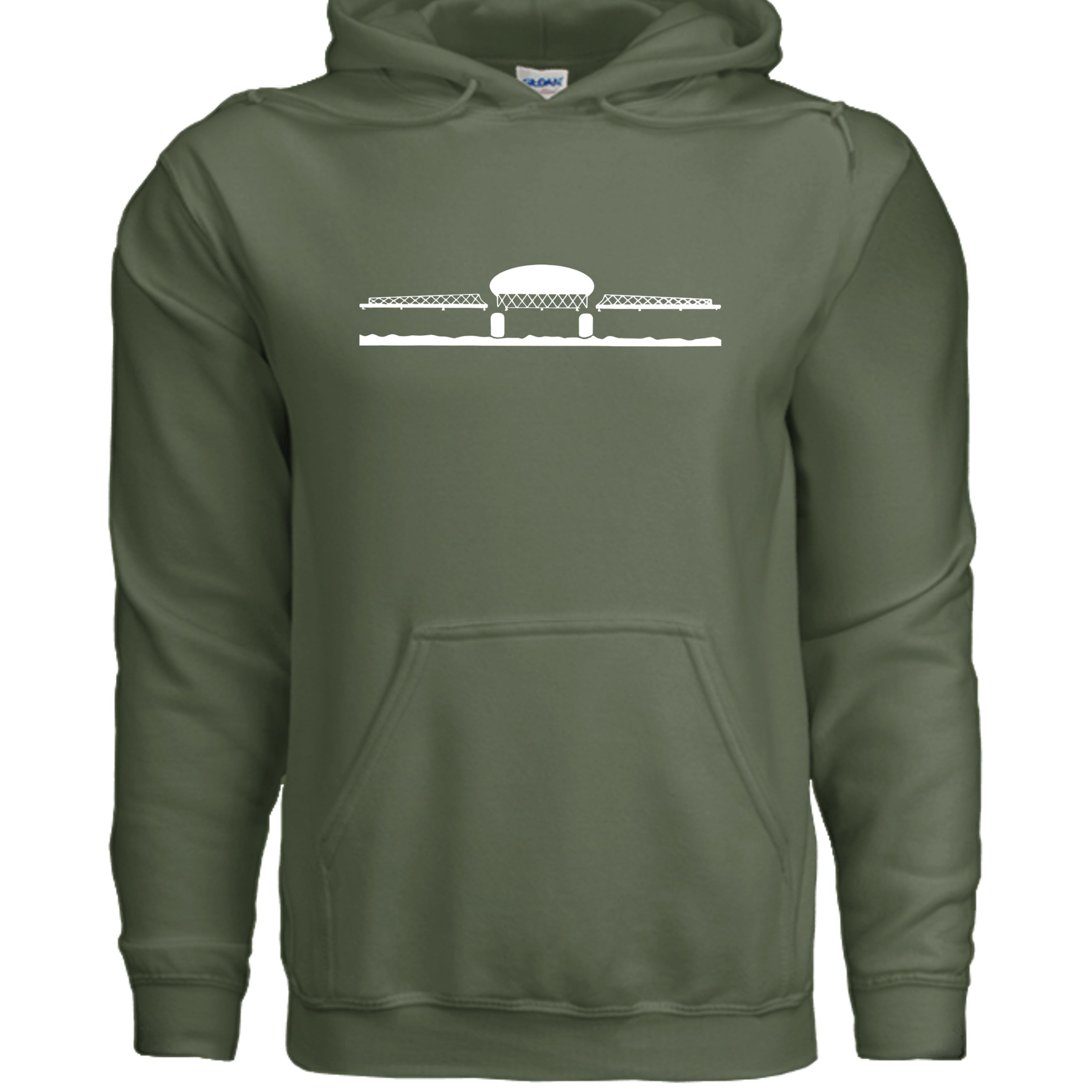 MILITARY GREEN - G185 - FRONT