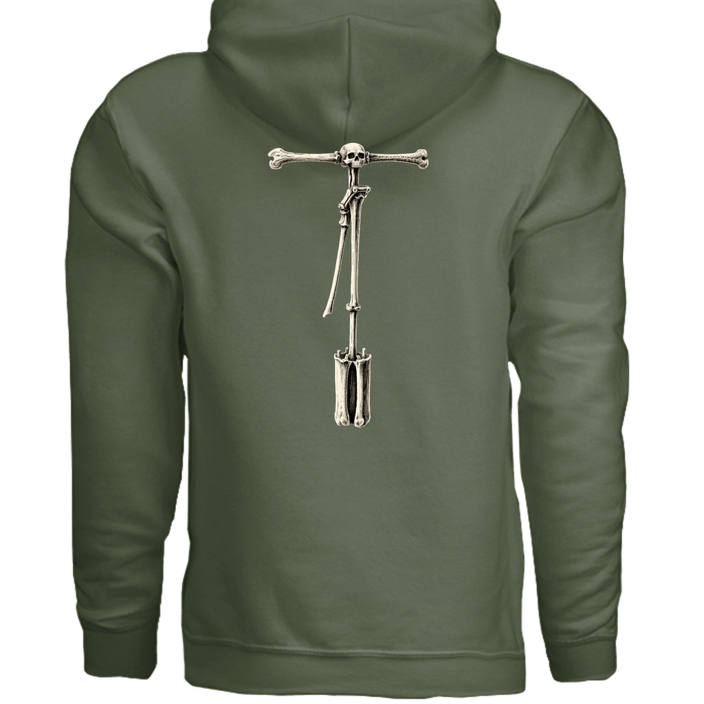 MILITARY GREEN - G185 - BACK
