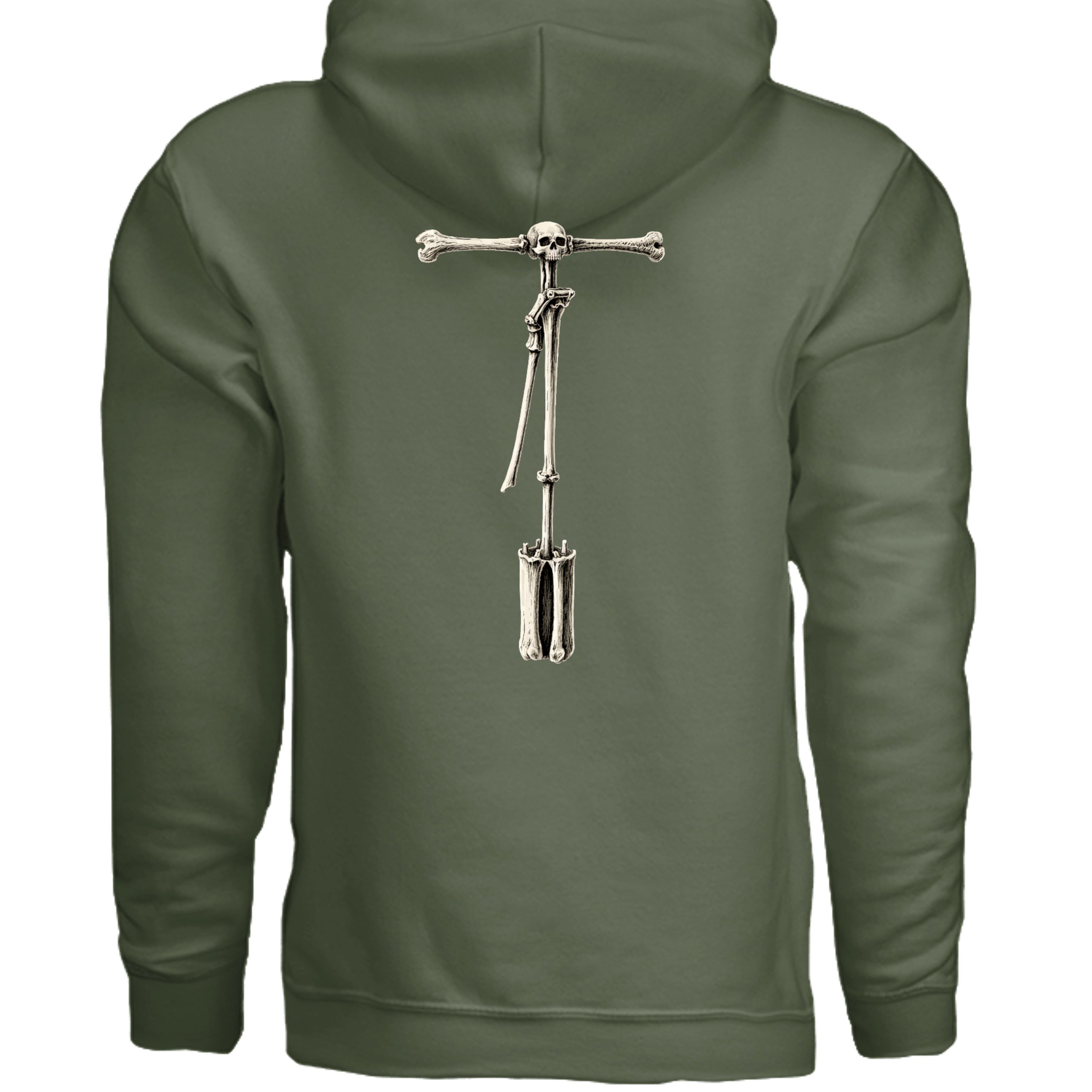 MILITARY GREEN - G185 - BACK