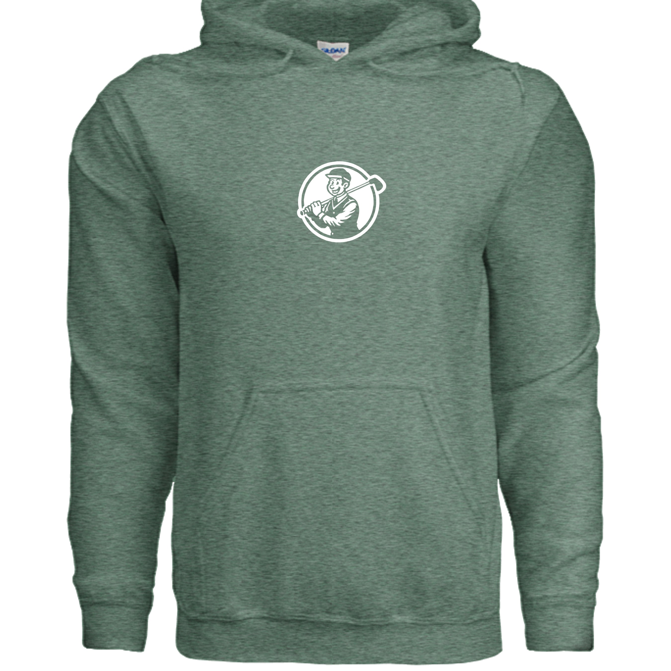 Heather Sport Dark Green - G185 - FRONT