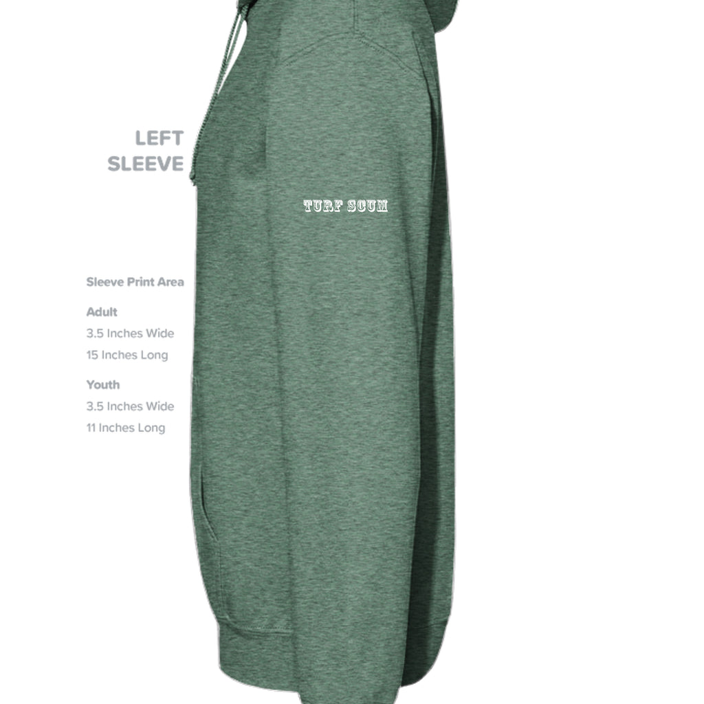 Heather Sport Dark Green - G185 - SLEEVE_LEFT