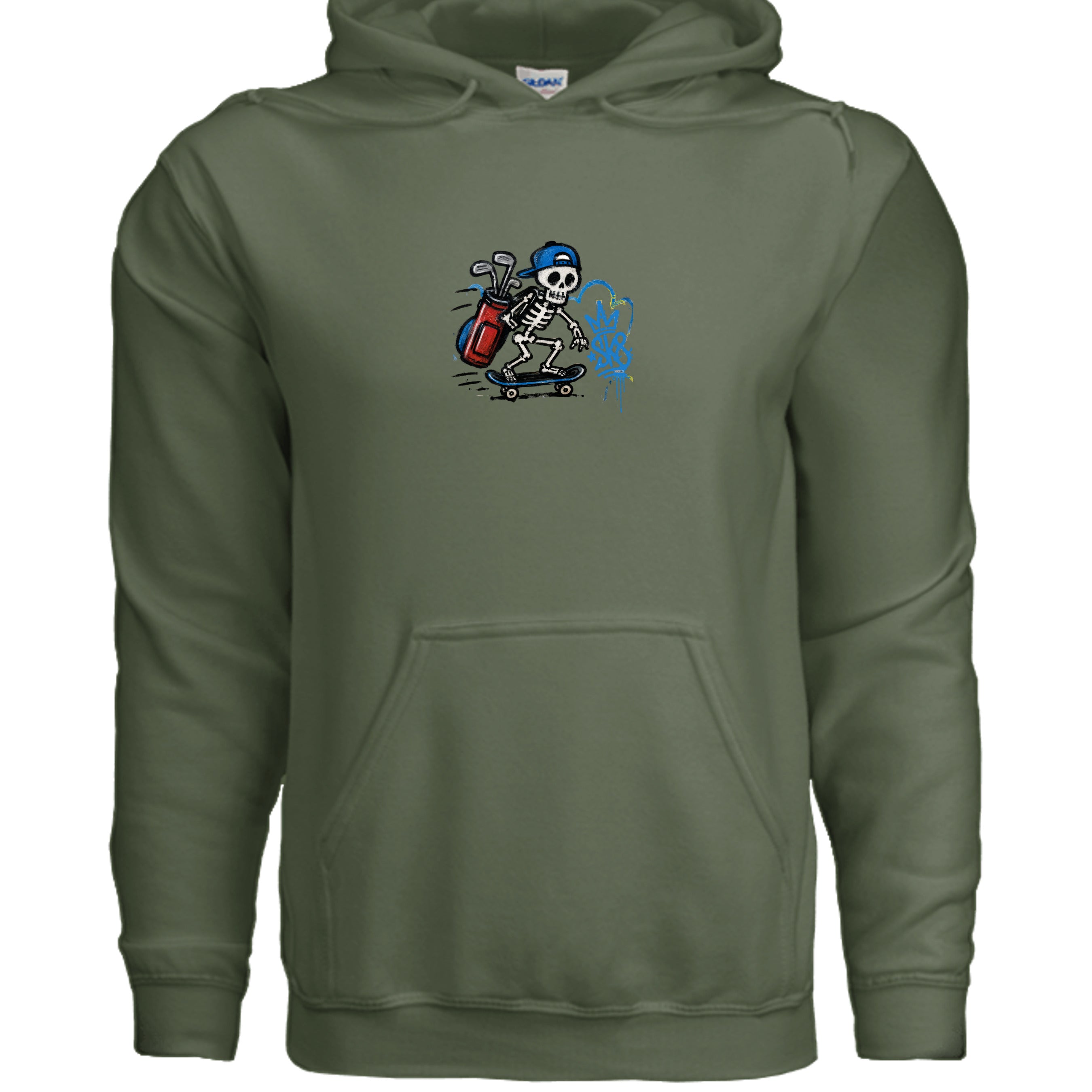 MILITARY GREEN - G185 - FRONT